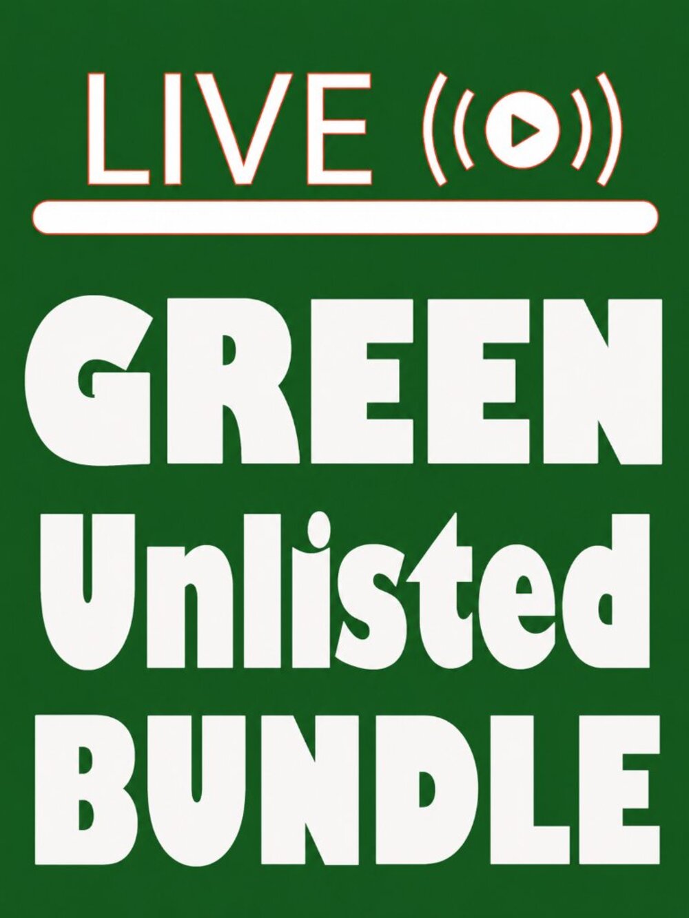 GREEN- Unlisted BEAUTY BUNDLE